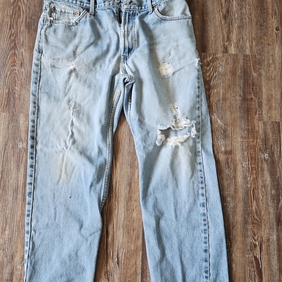Levi's 505 Regular Fit Jeans 36x30 - Picture 3 of 12